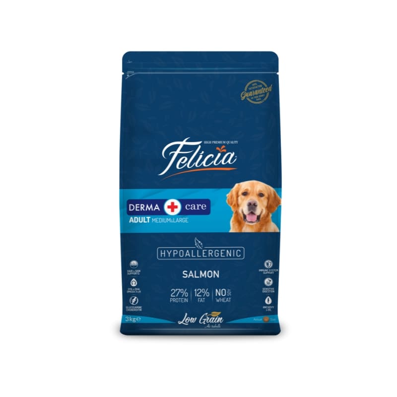 Alimento Hipoalergénico Felicia Salmón 15kg - Perro adulto, Alimento Perro