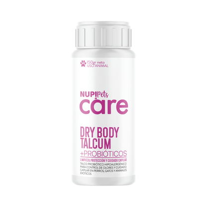Dry Body Talcum Care + Probióticos