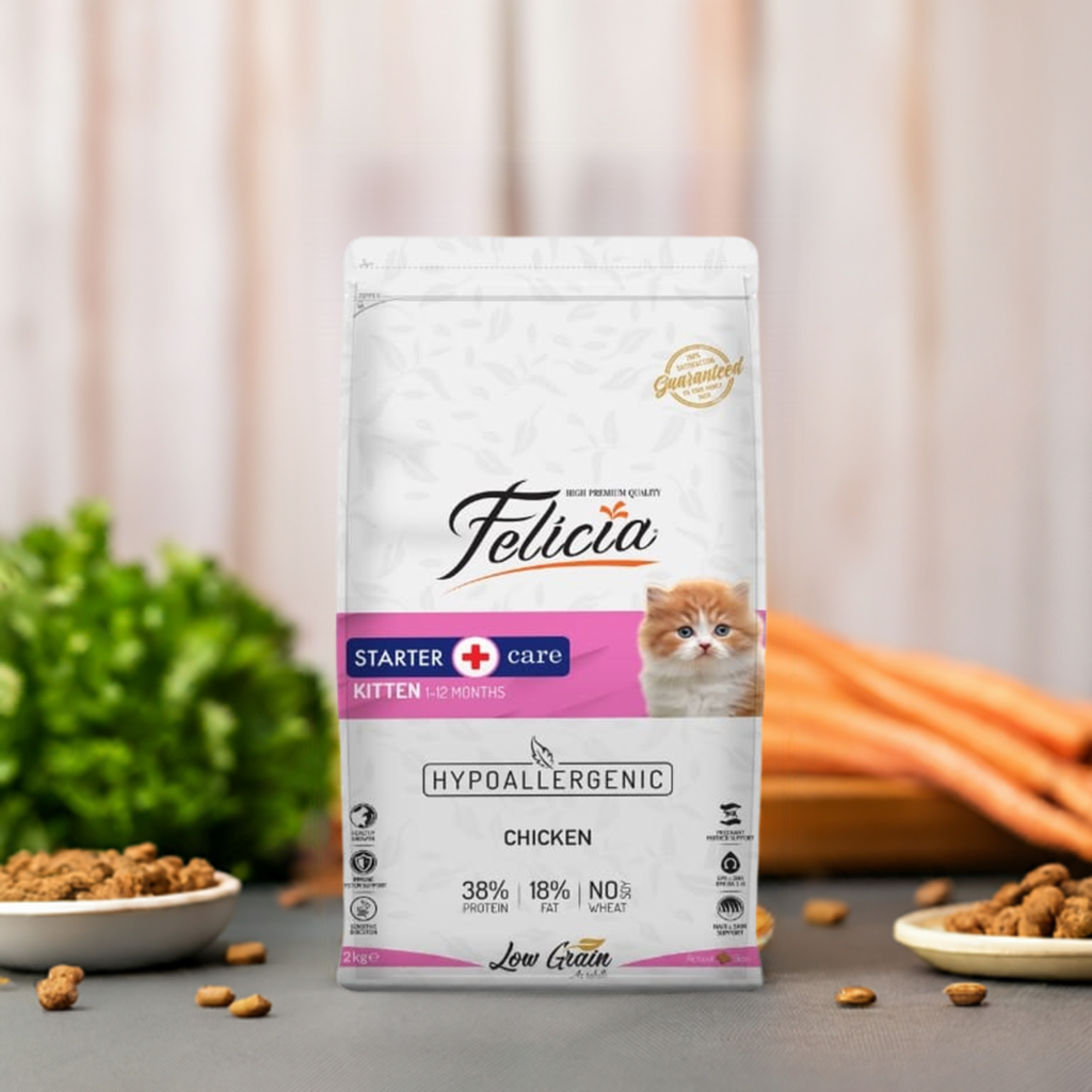 Alimento Hipoalergénico Felicia Pollo 2kg - Gatito